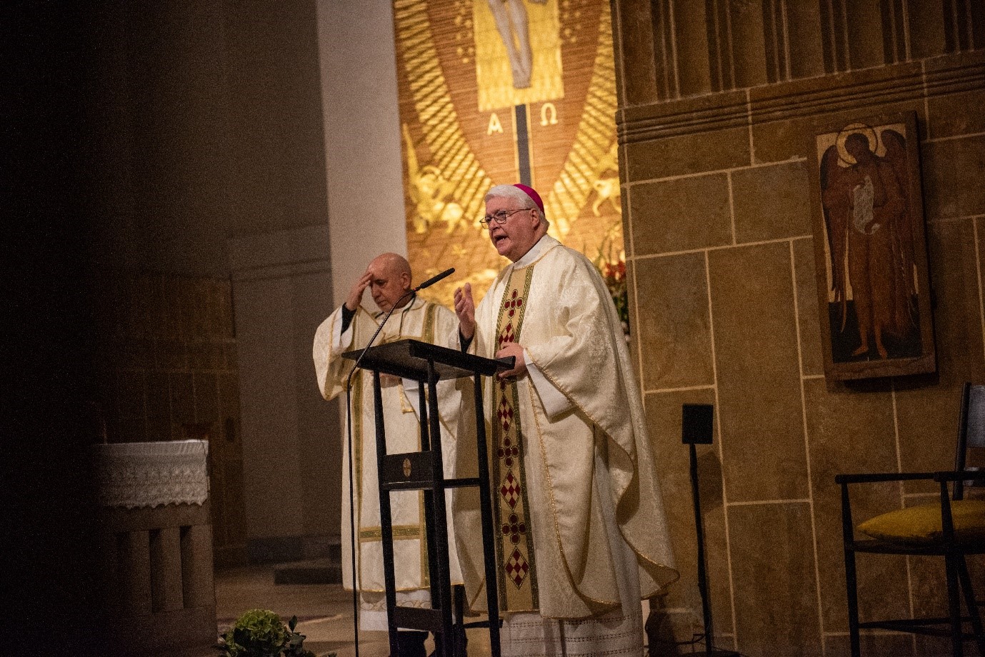 Bishop Jim Curry celebrates the Catholic Children’s Society’s £1 Million Milestone