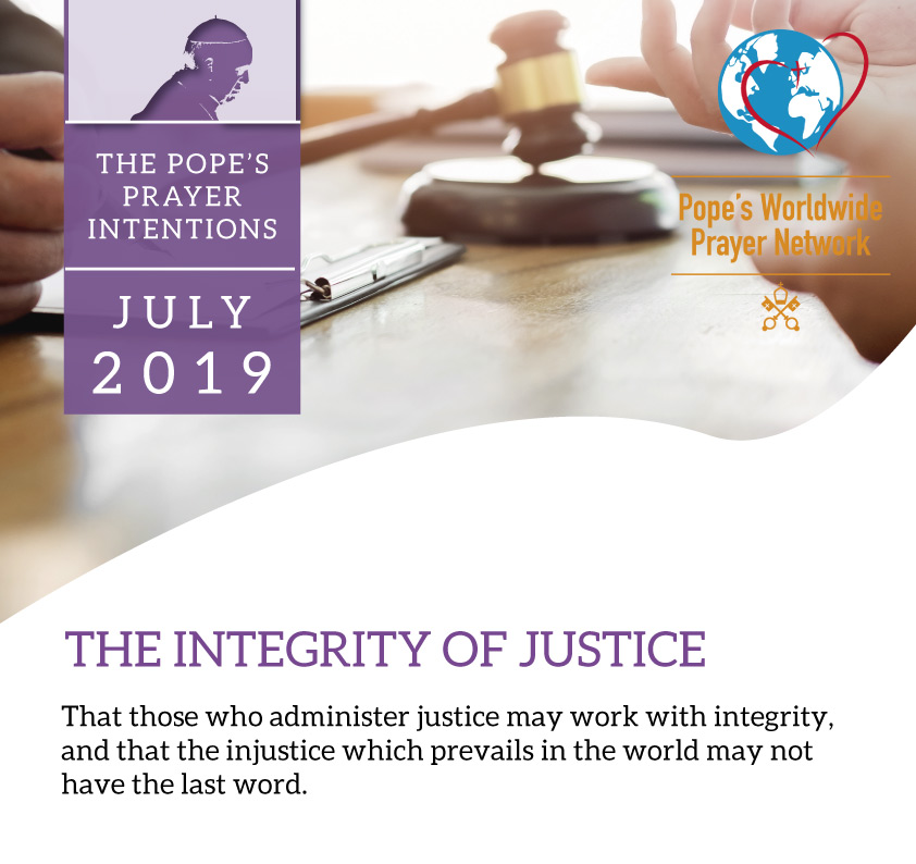 Pope’s Prayer Intention: July 2019