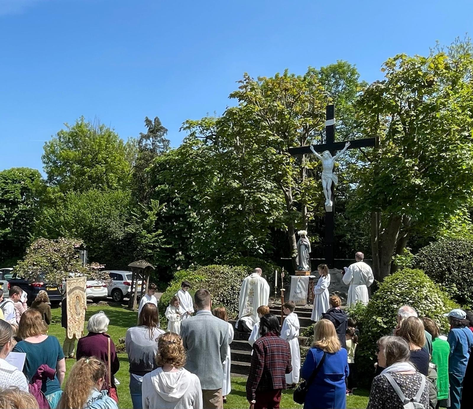 At the foot of the Cross