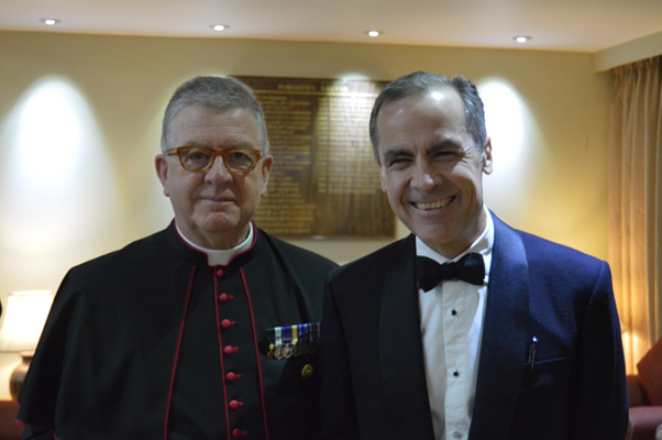 Mark Carney Addresses Hampstead Bicentenary Dinner