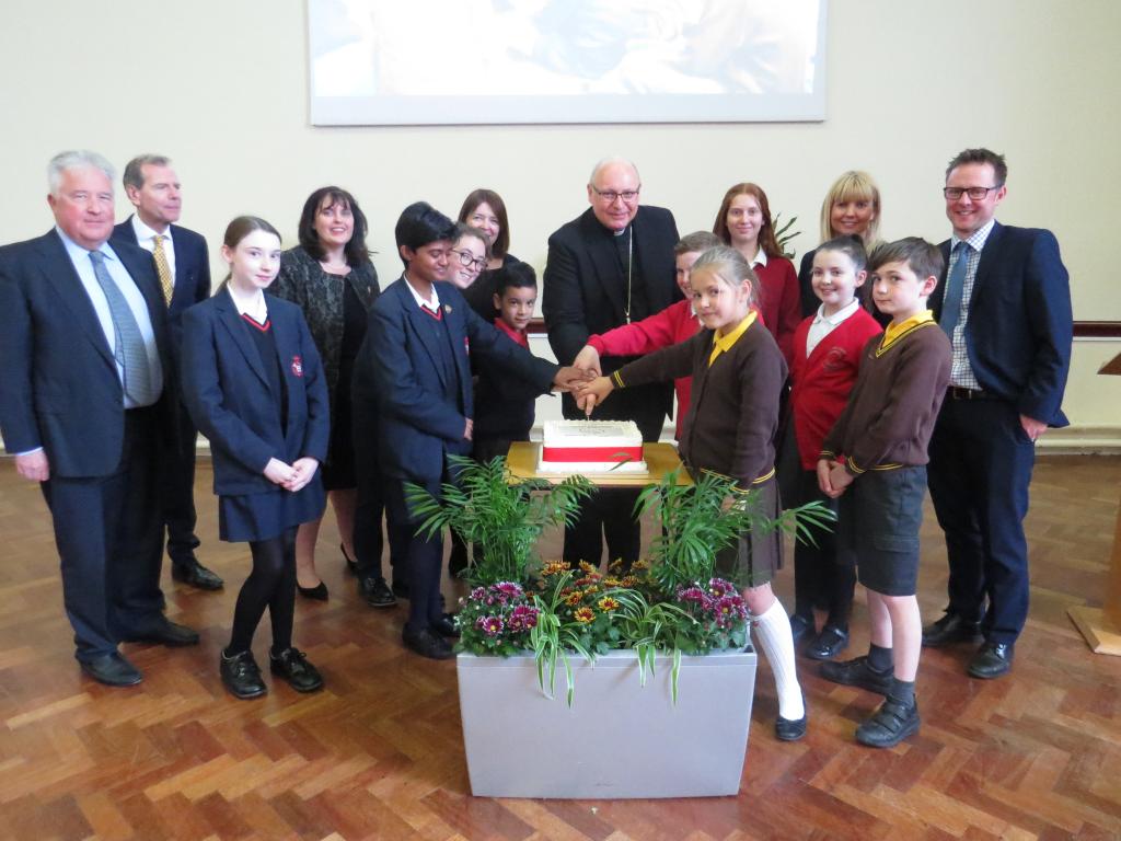 Launch of the new Blessed Holy Family Catholic Academy Trust, Harrow