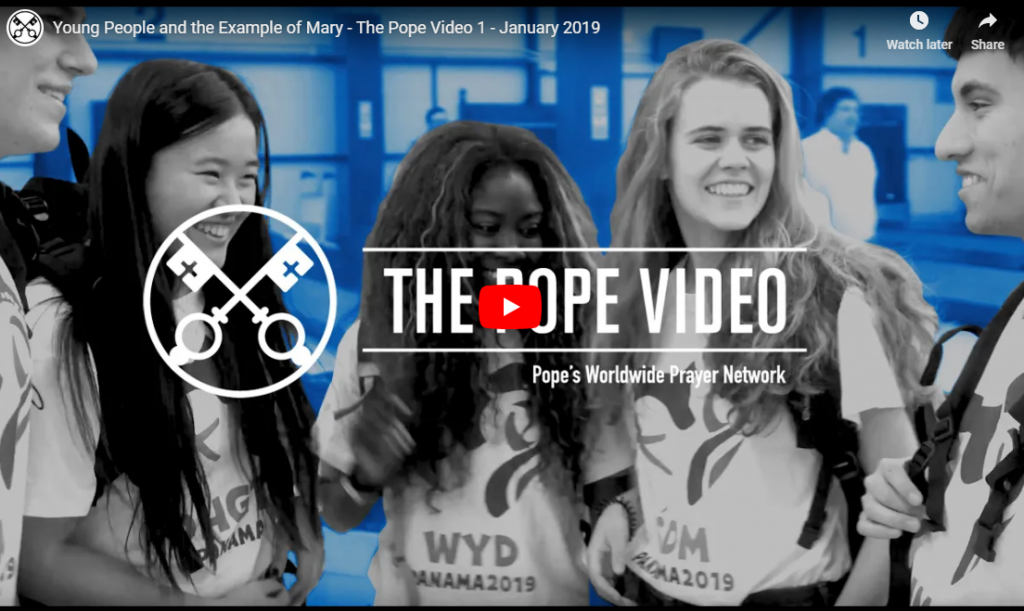 Pope’s Prayer Intention for January 2019