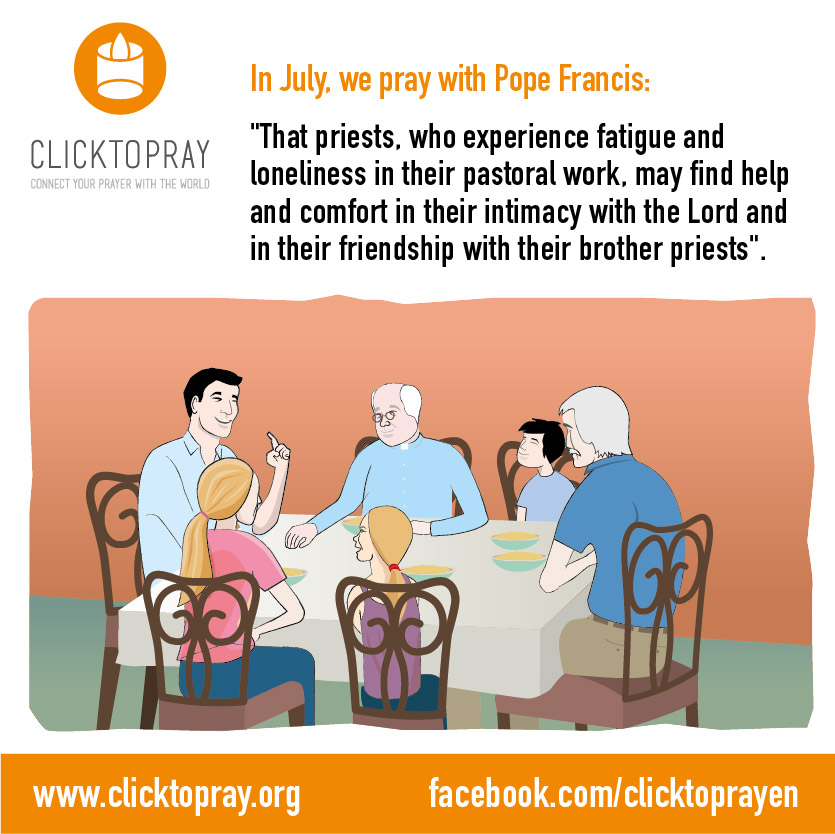 Pope’s Prayer Intention: Praying for our Priests