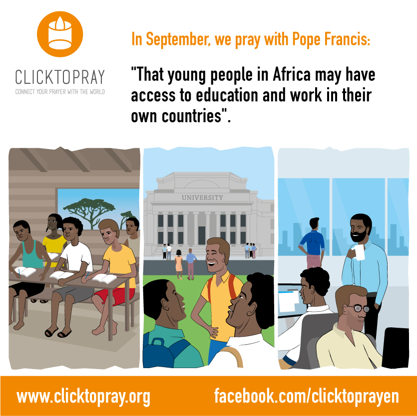 Pope’s Prayer Intention for young people of Africa