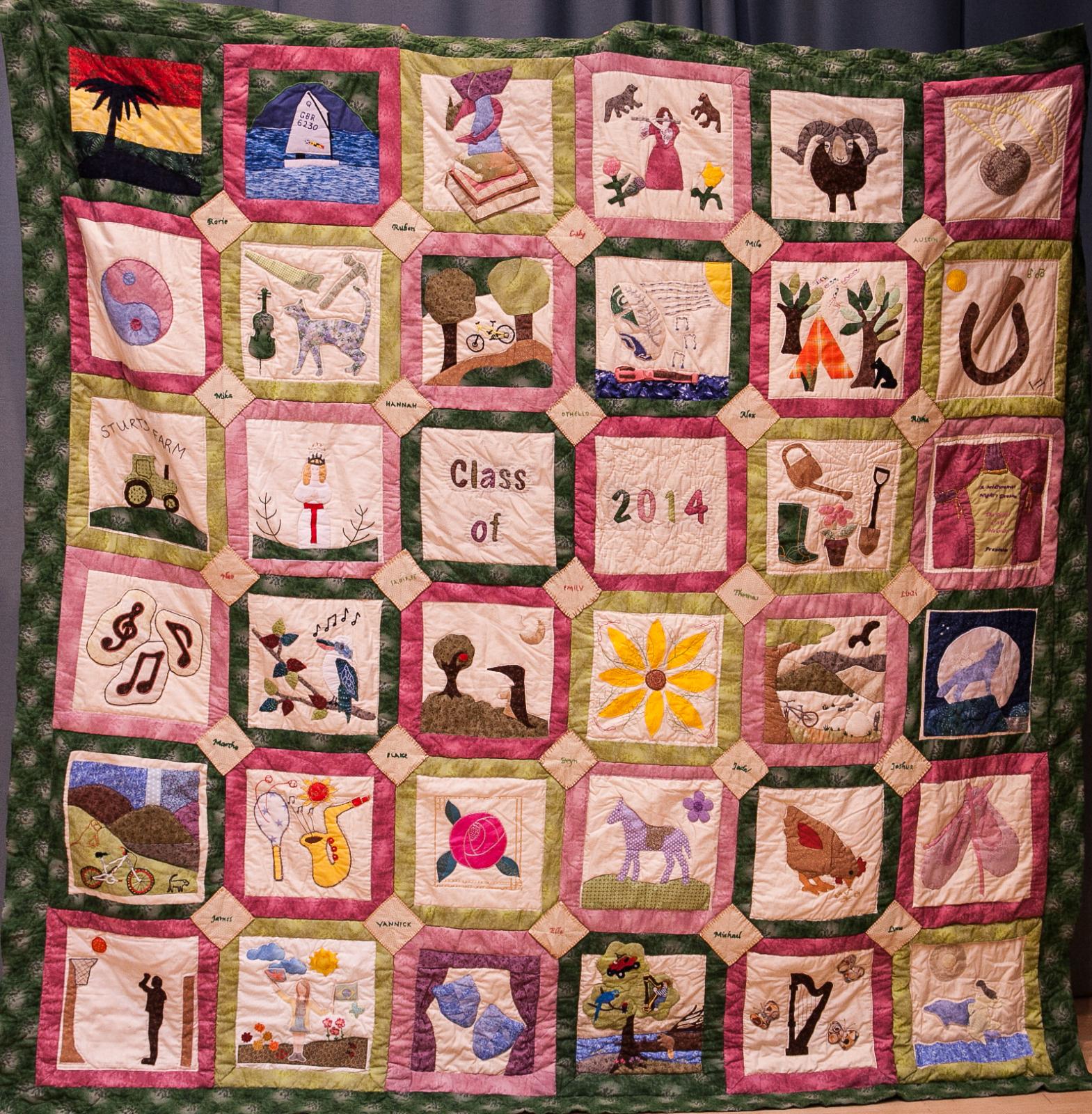 What can quilts teach us about marriage ?
