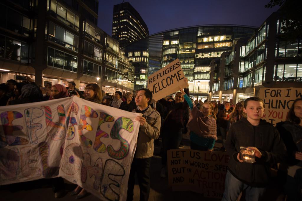 20,000 Welcomes: An Advent Vigil for Refugees, 8 December 2015