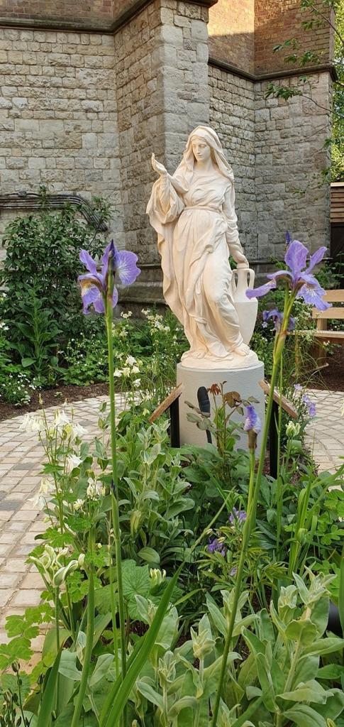 Bringing Light to the Darkness:
Rosary Shrine opens new Rosary Garden