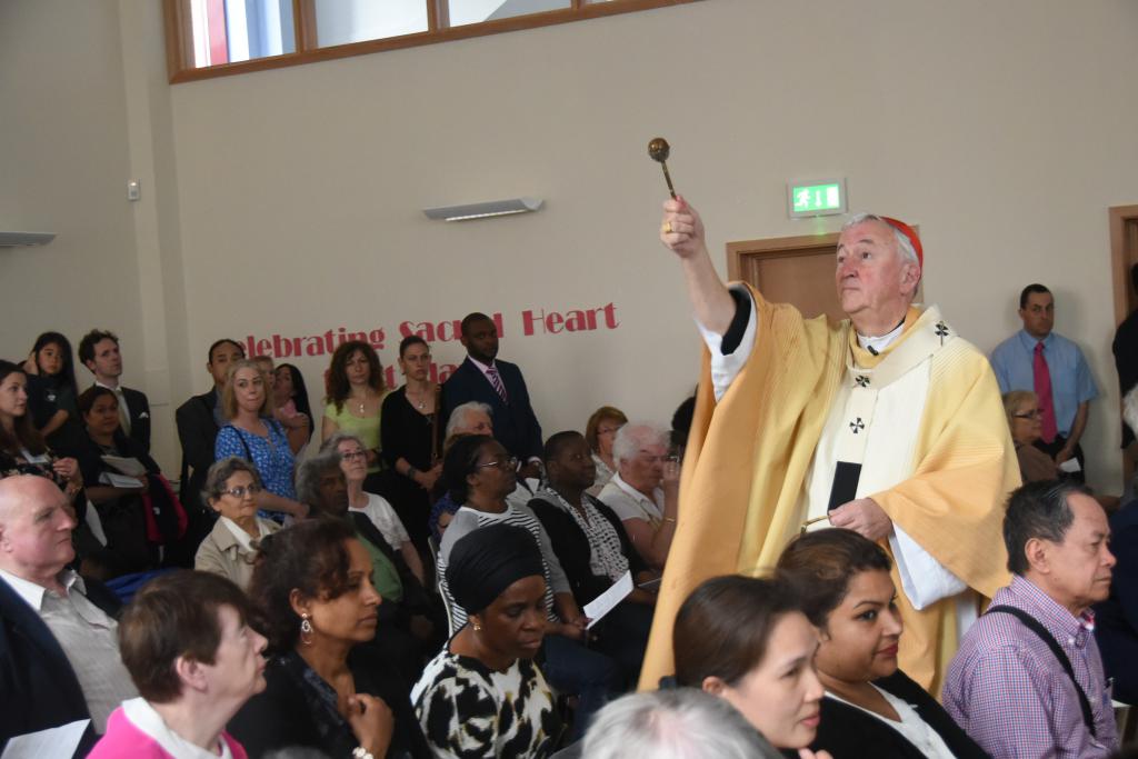 Cardinal Vincent Blesses Sacred Heart’s New Centre and Annexe