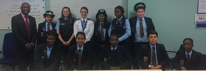 St Thomas More School Council meets Haringey Police Borough Commander