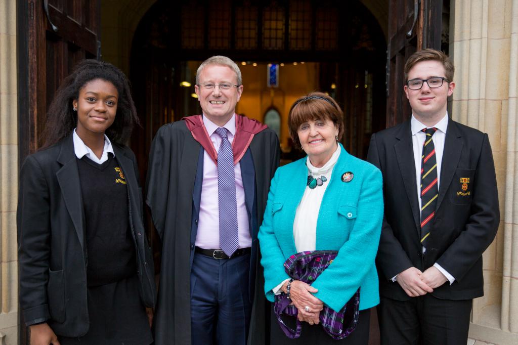 Baroness Cox urges young people to ‘Show love to others’