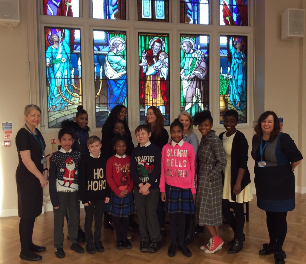 St Joseph’s unveils a new stained glass window