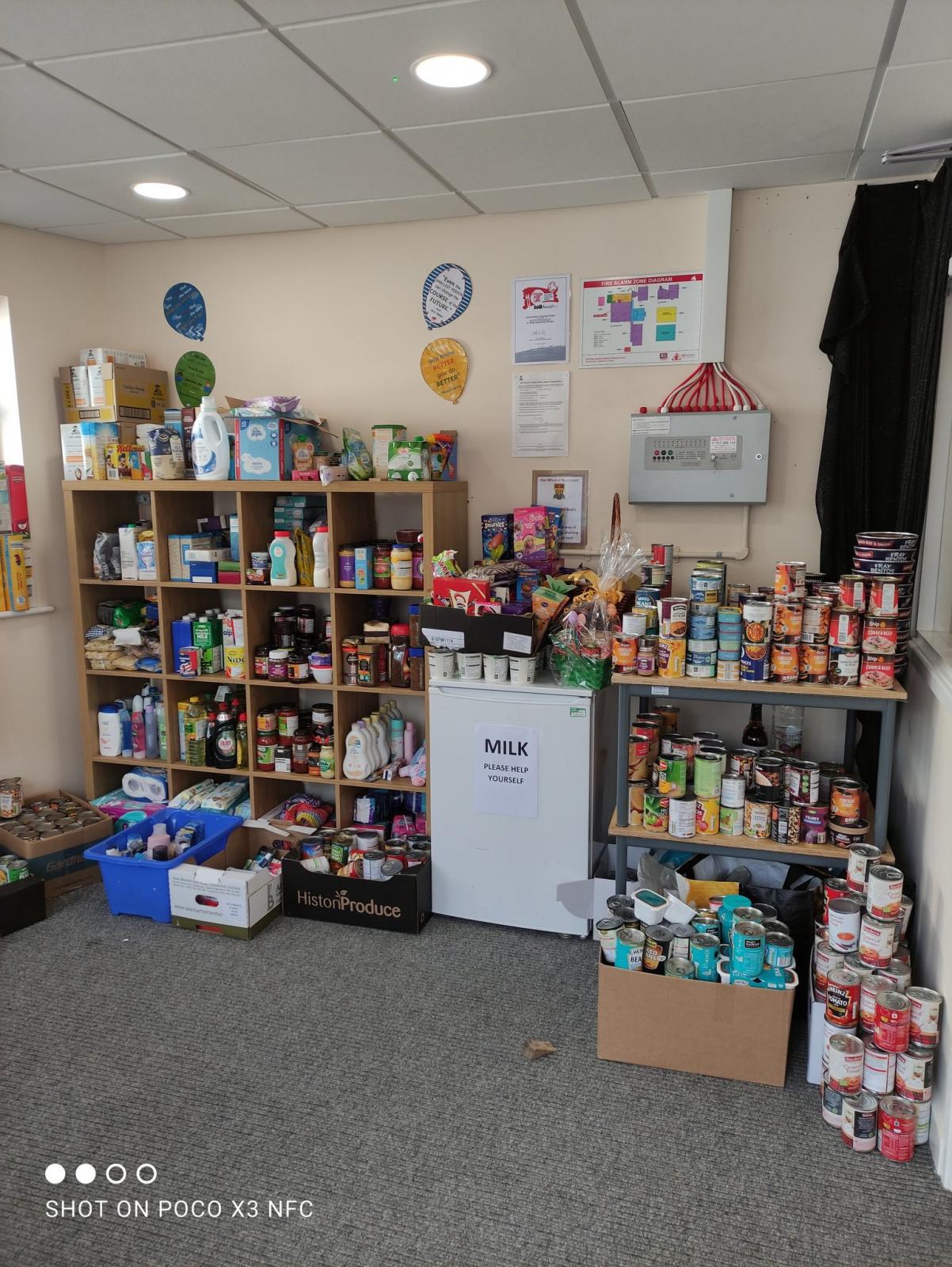 Hatfield primary school foodbank wins social outreach award