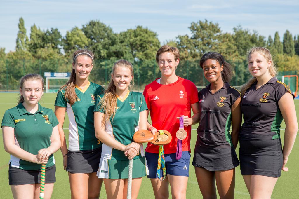 Gold Medalist Visits St Benedict’s