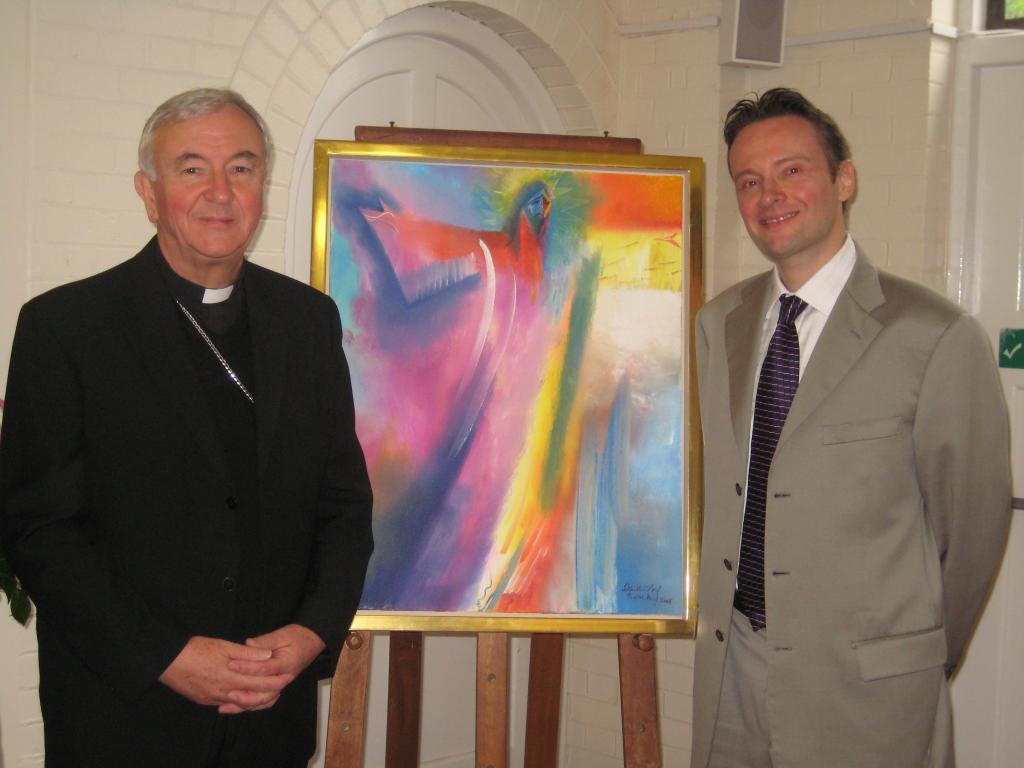Paintings from Prayer at Westminster Cathedral 8-22 August