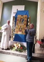 Peace Icon Completes Tour of Westminster