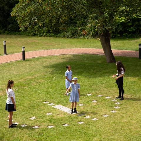 A Sundial on the Hill at St Augustine’s Priory, Ealing