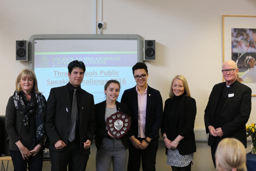 The Three Catholic Schools Public Speaking Challenge