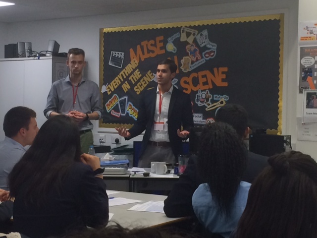 Goldman Sachs Come to St Thomas More School