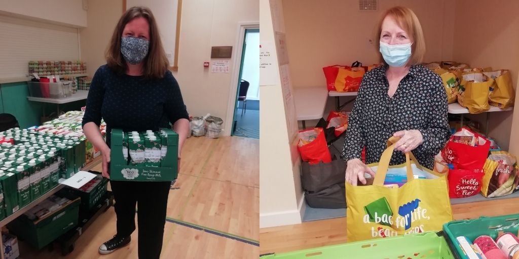Finchley Foodbank volunteers receive diocesan accolades