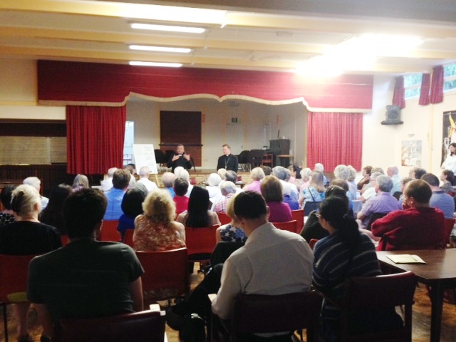 Seventy People Join Bishop Sherrington in Welwyn Garden City