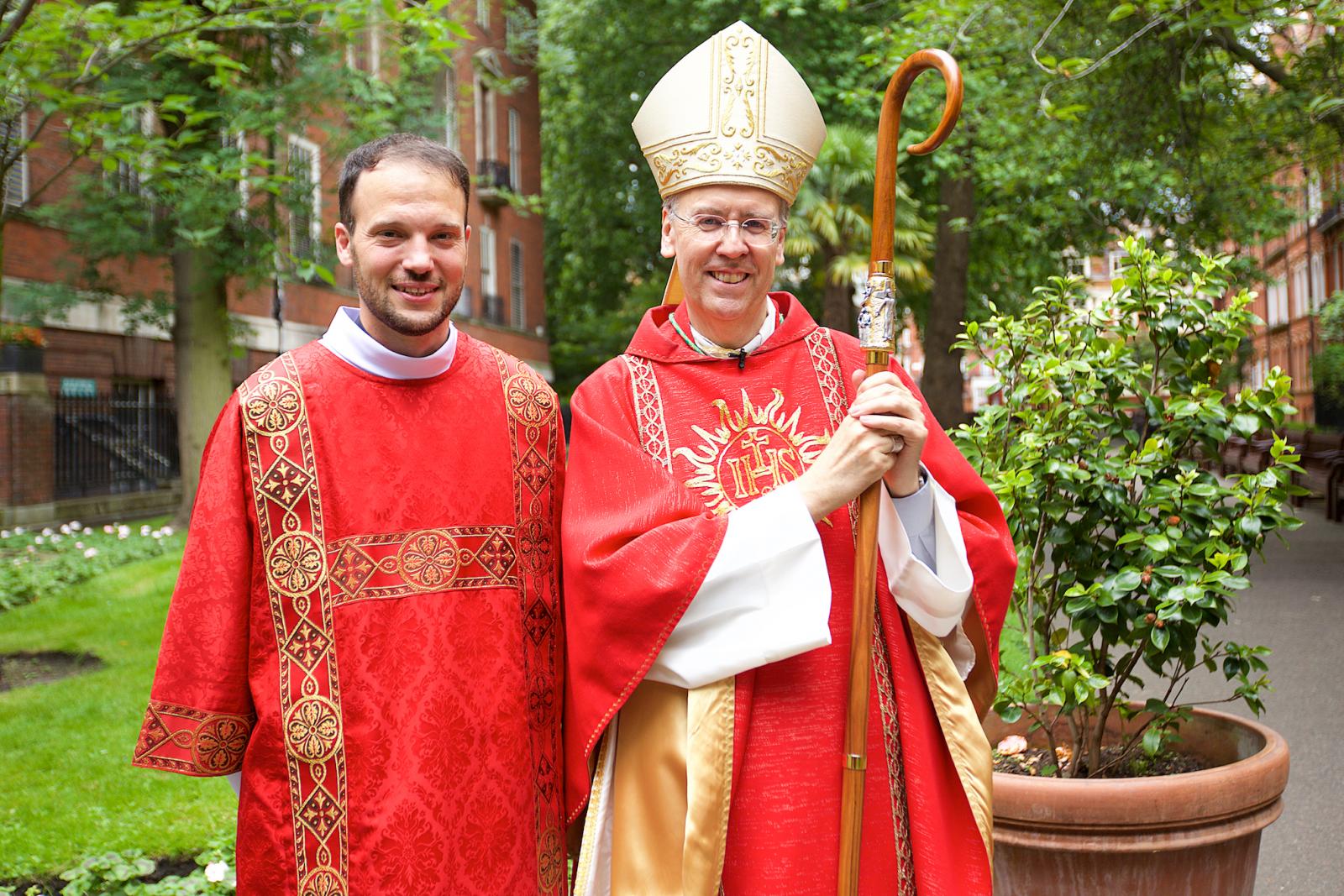 Xavier de BÃ©nazÃ© SJ ordained deacon by Bishop Nicholas