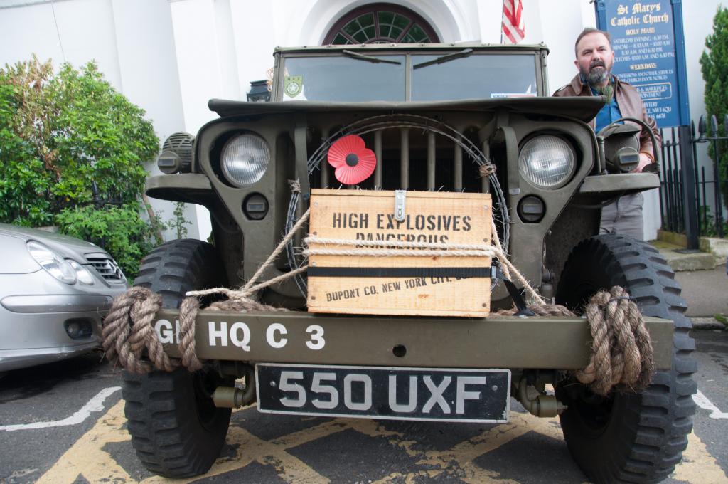 Hampstead Parishioners Return D-Day Jeep to Beach It Landed on 70 Years Ago
