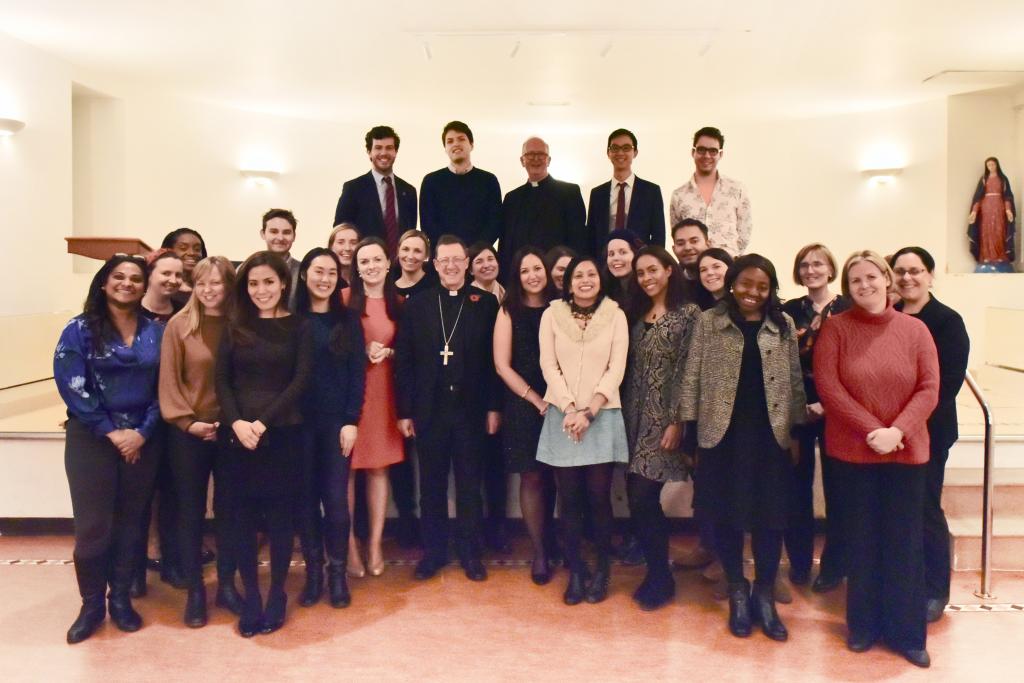 Bishop John celebrates All Saints Vigil Mass for Young City Catholics