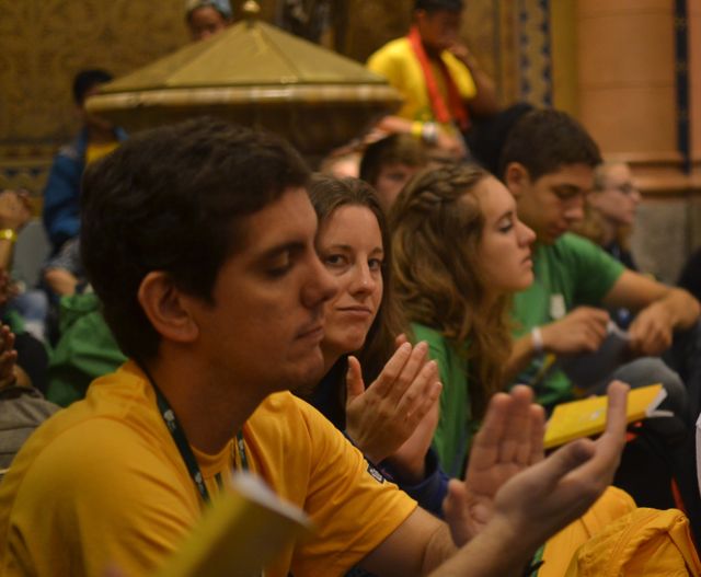 WYD: Bishop John Sherrington leads catechesis – Audio